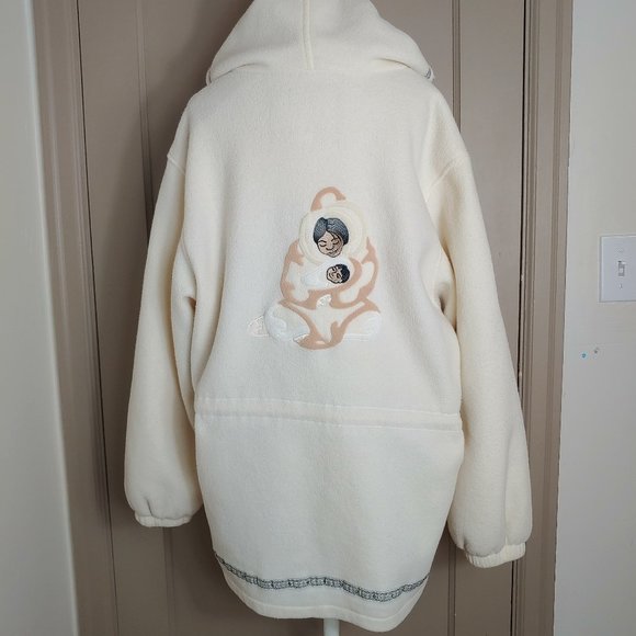 Northern Sun Jackets & Blazers - VTG Northern Sun Hood Native Mother Child Jacket